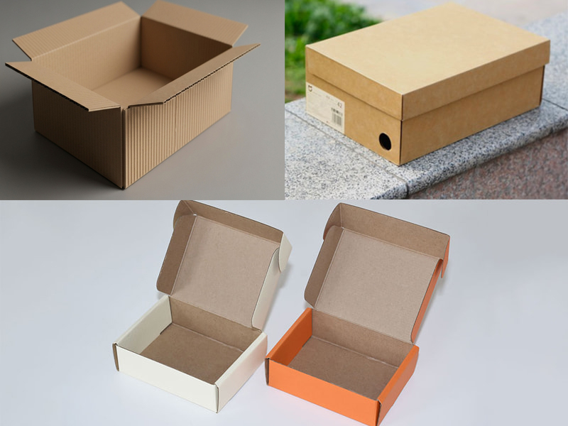 Thùng carton dựa vào kết cấu
