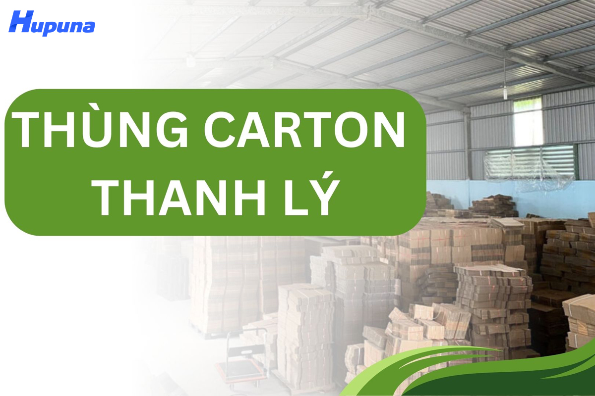 Thùng carton thanh lý – Giải pháp tiết kiệm cho mọi nhu cầu đóng gói