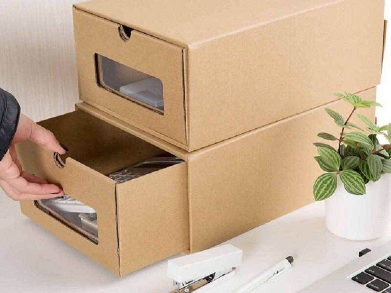 Vì sao nên làm kệ giày từ thùng giấy?