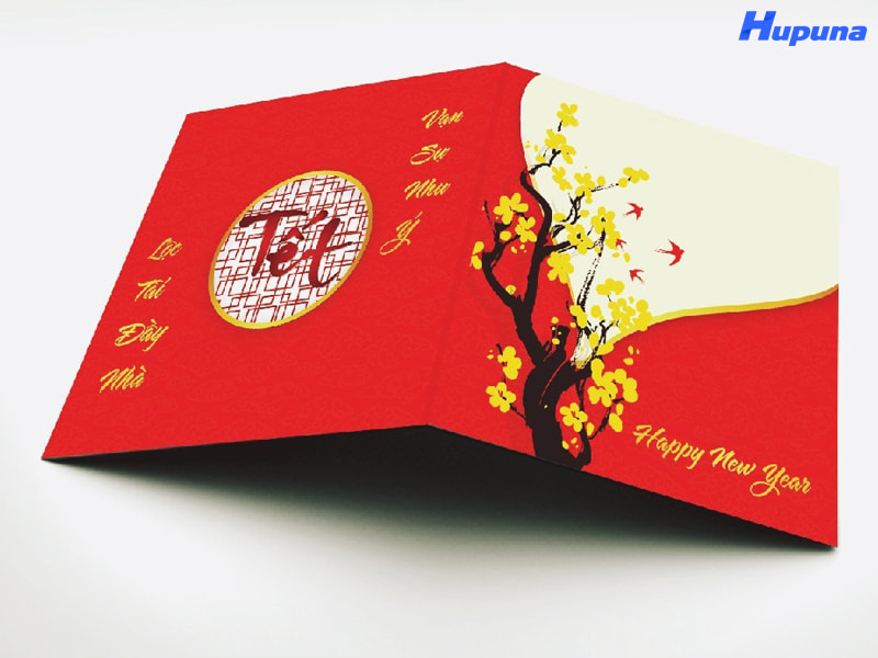 Báo giá in thiệp tết tại Hupuna chi tiết