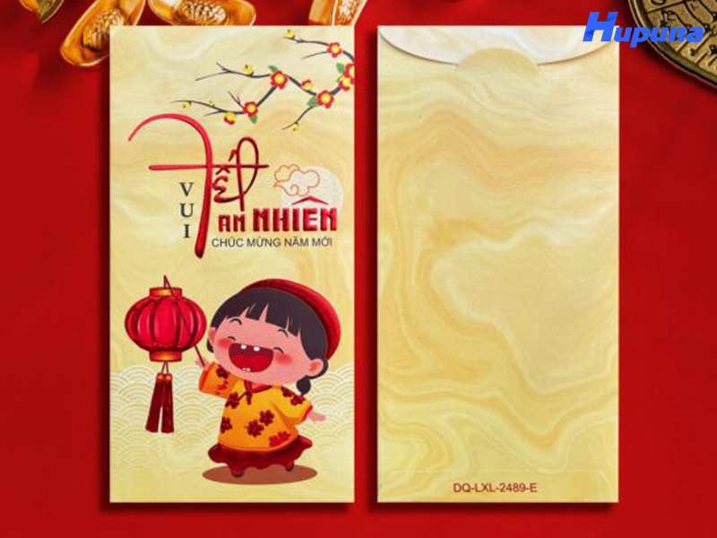 Chất liệu giấy in bao lì xì Ford