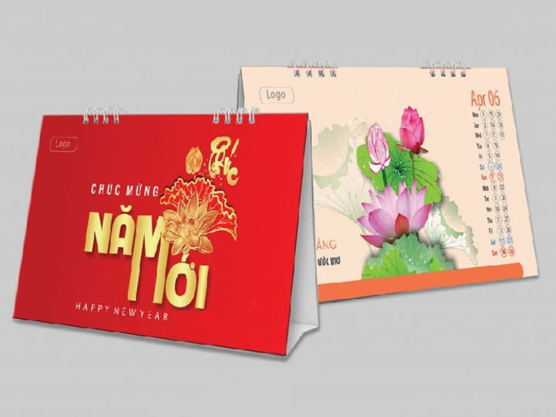 Đặt in lịch tết vào thời điểm để đảm bảo chất lượng