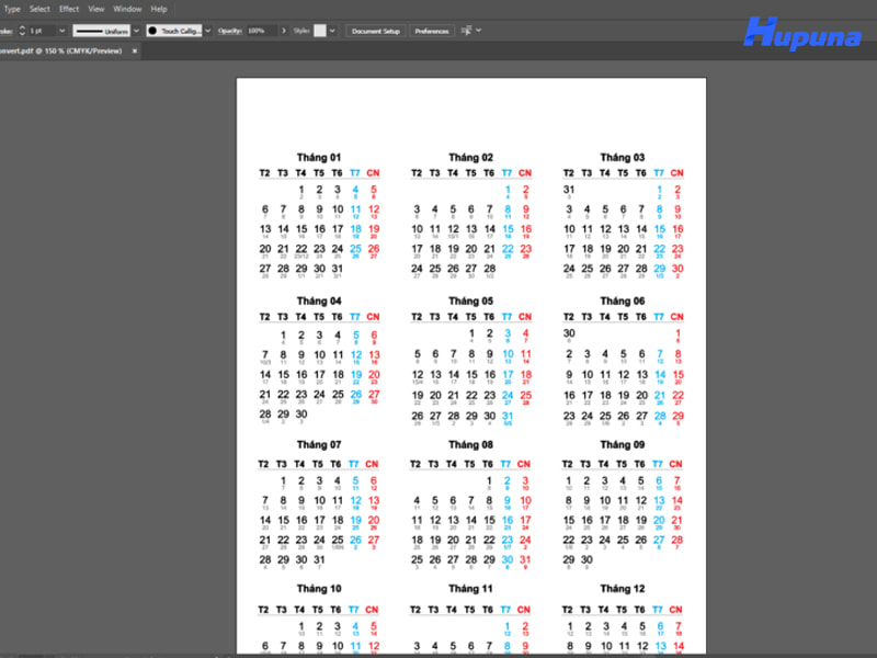 File vector bộ số lịch âm dương