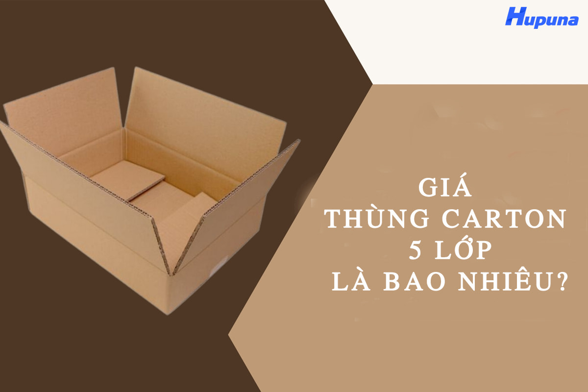 Giá thùng carton 5 lÛp là bao nhiêu