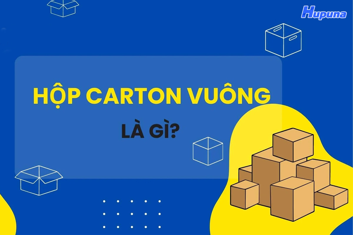 Hộp carton vuông là gì
