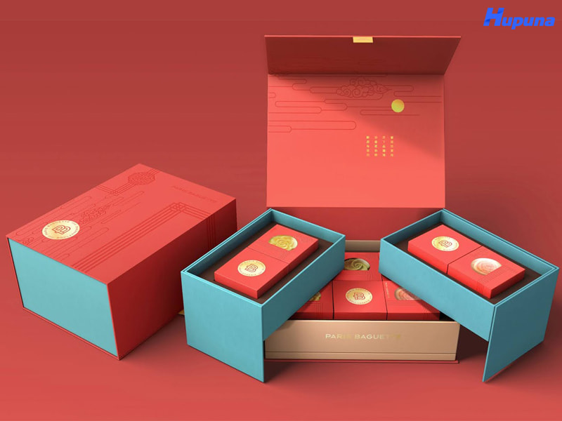 Hộp quà tết 2 tầng