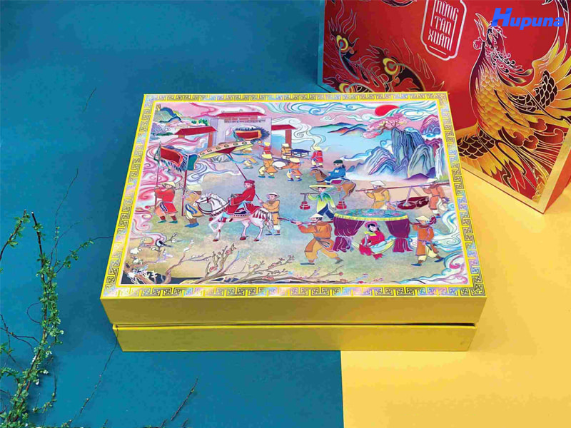 Hộp quà tết âm dương bản làng