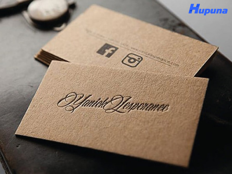 Hupuna cung cấp dịch vụ in card visit uy tín