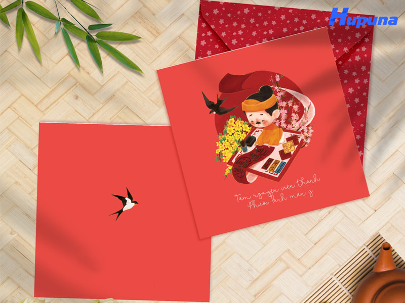 Những kiểu dáng in thiệp tết phổ biến hiện nay