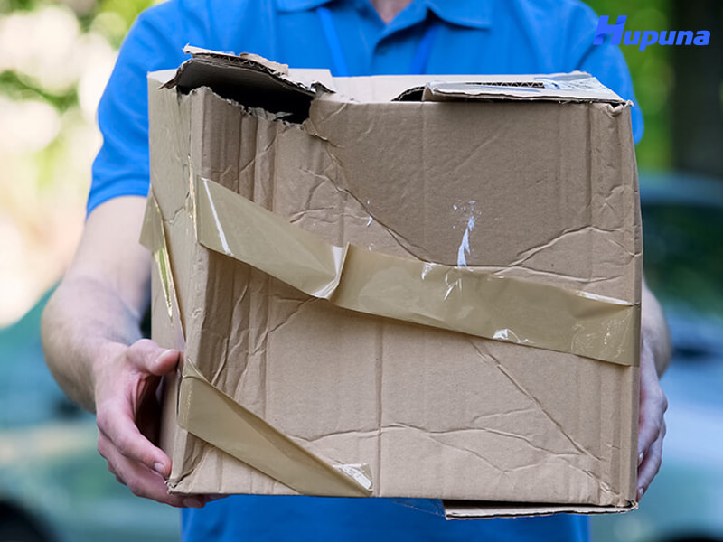 Móp méo, hư hỏng là một trong những vấn đề thường gặp khi sử dụng thùng carton