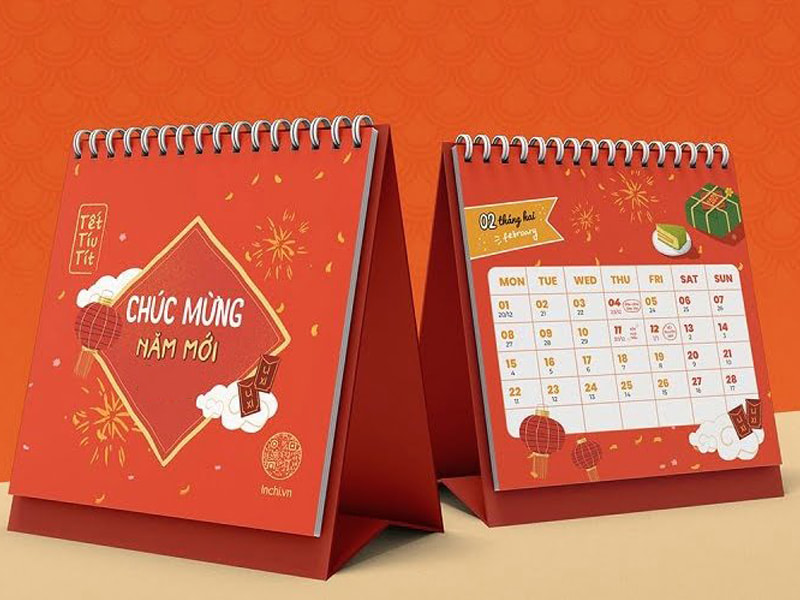 Một vài lưu ý quan trọng khi đặt in lịch Tết