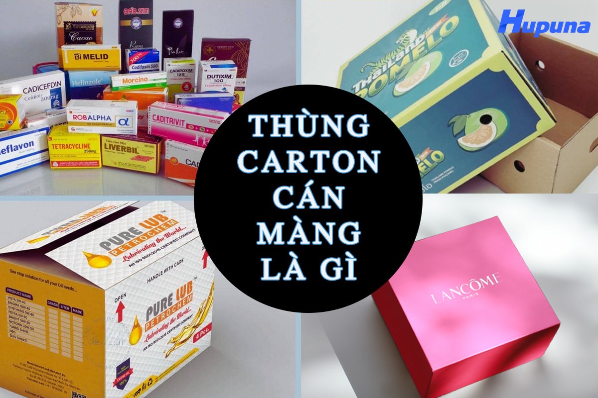Thùng carton cán màng là gì