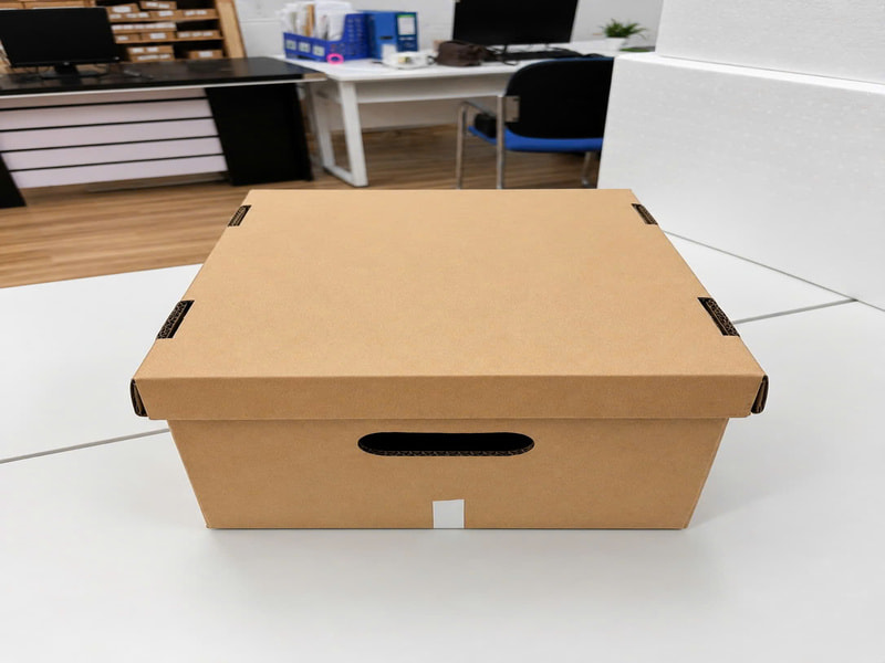Thùng carton nắp âm dương