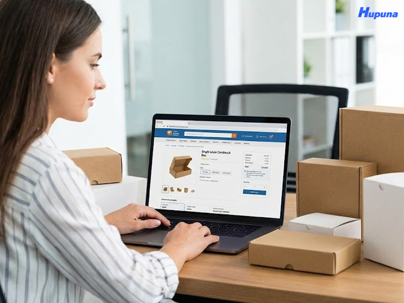 Bí quyết để trải nghiệm đặt in hộp giấy online “nhàn tênh”