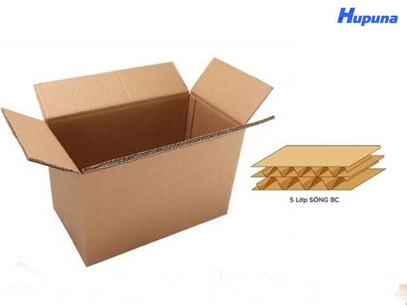 Đặc điểm nổi bật của thùng carton 5 lớp sóng BC