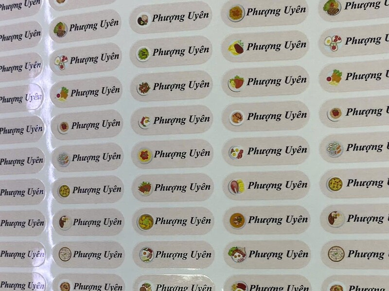 Dịch vụ in sticker theo yêu cầu tại Hupuna Hupuna.com