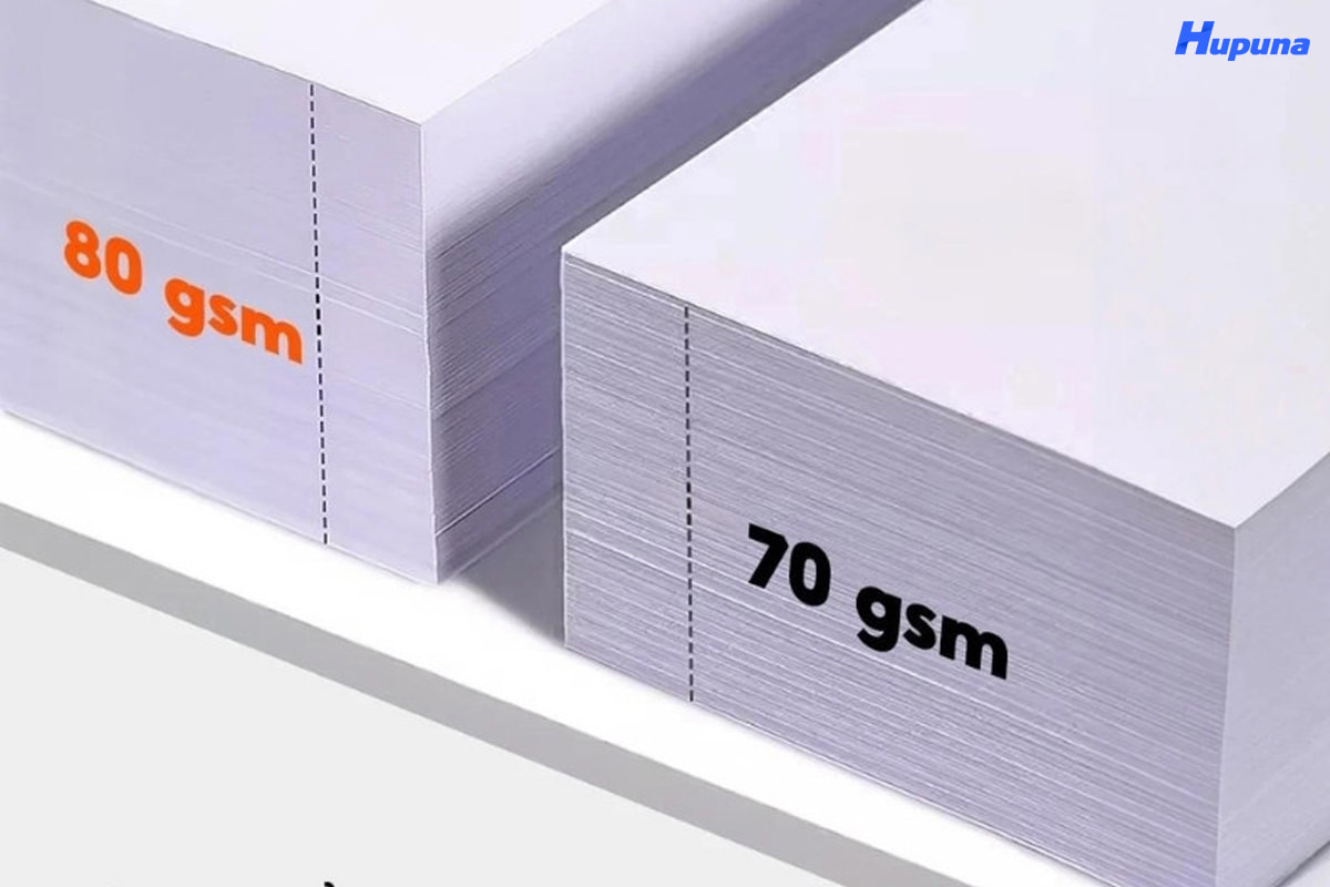 Giấy 70gsm và 80gsm