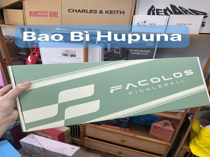 Hộp carton 3 lớp đựng vợt pickleball in offset