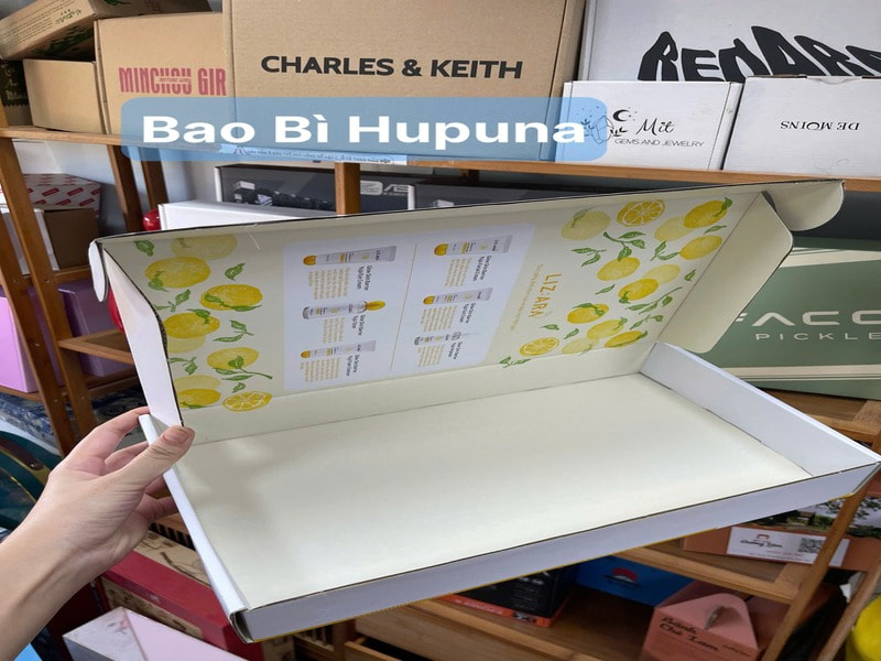 Hộp carton 3 lớp sóng E đựng mỹ phẩm in offset