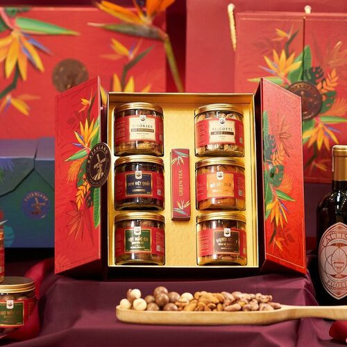 Hộp đựng bánh kẹo tết ảnh 2