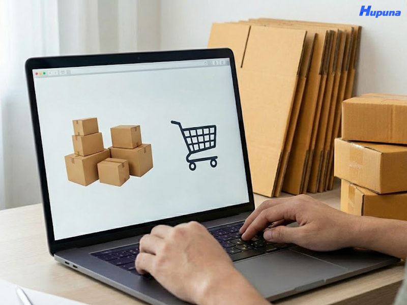 Hupuna giải đáp câu hỏi có nên mua hộp carton online không