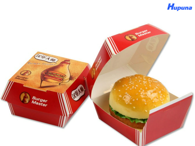 In hộp giấy đựng bánh hamburger chuyên nghiệp tại Hupuna