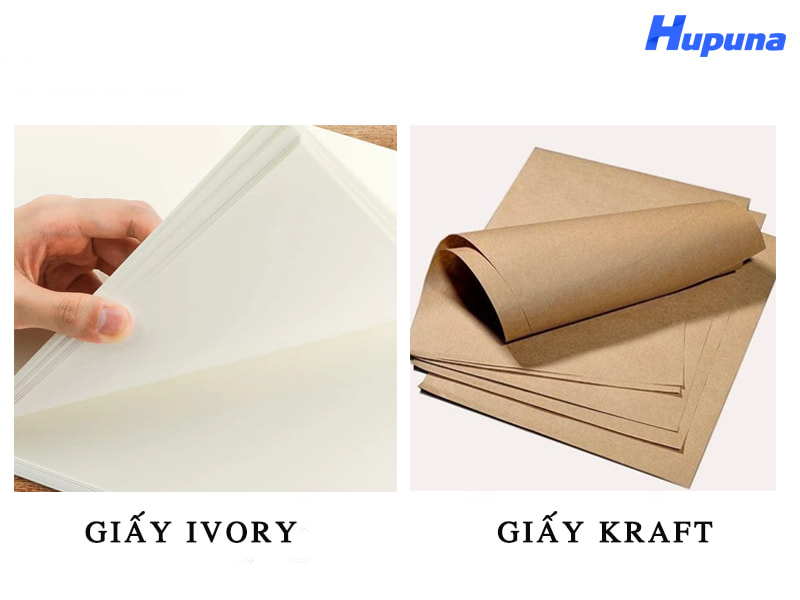 Kinh nghiệm chọn giấy Kraft và giấy Ivory