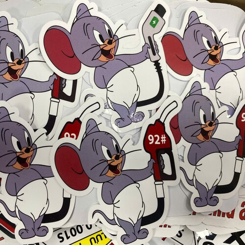 Mẫu 7 stiker chuột Hupuna.com