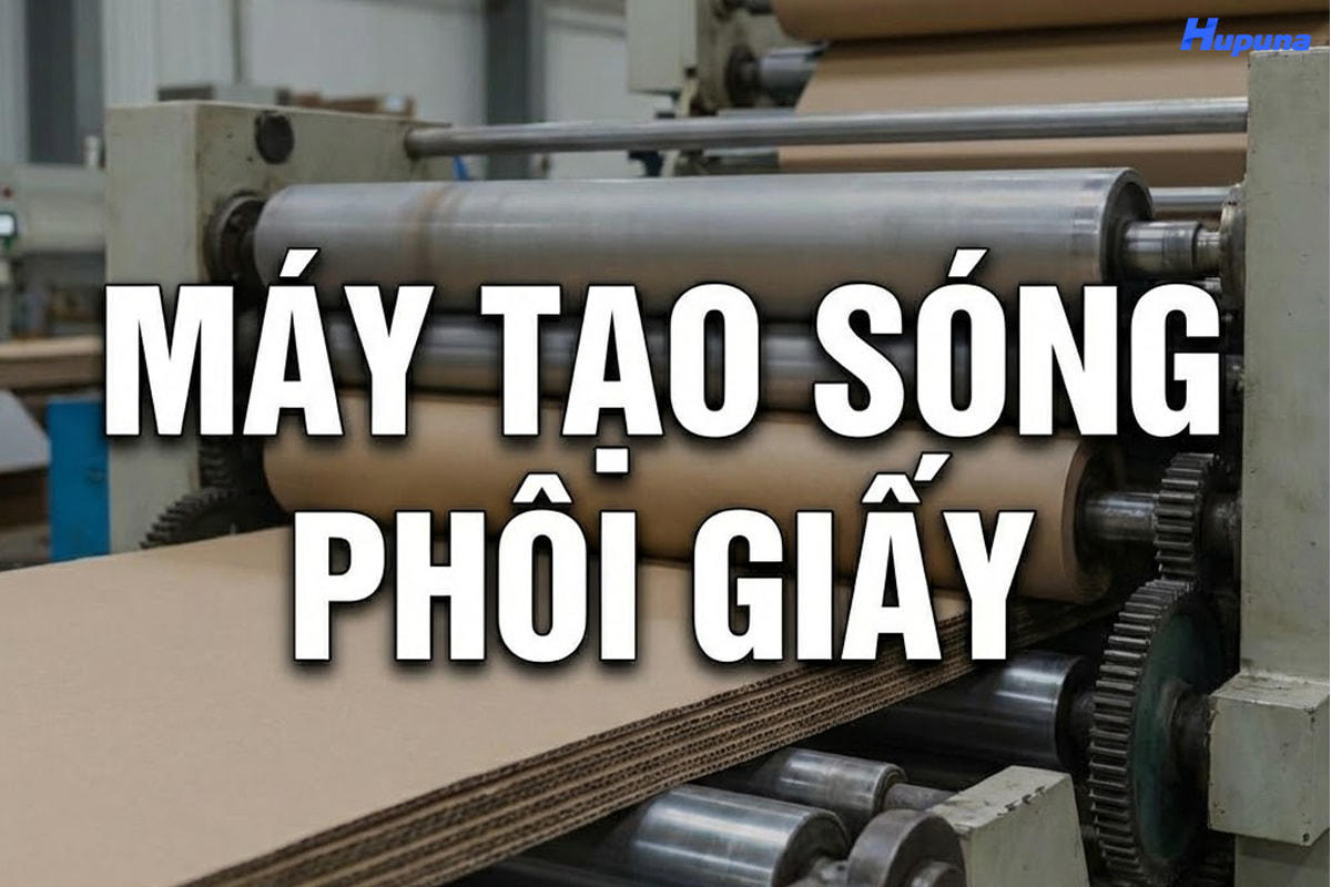 Máy tạo sóng phôi giấy