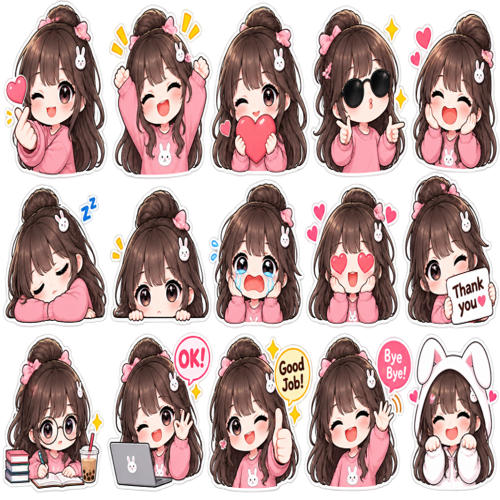 Sticker Chibi