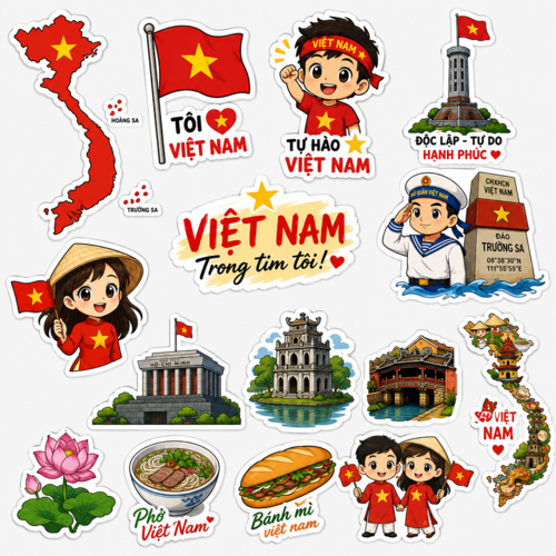 In sticker theo yêu cầu – In hình, in tên, in logo theo ý muốn