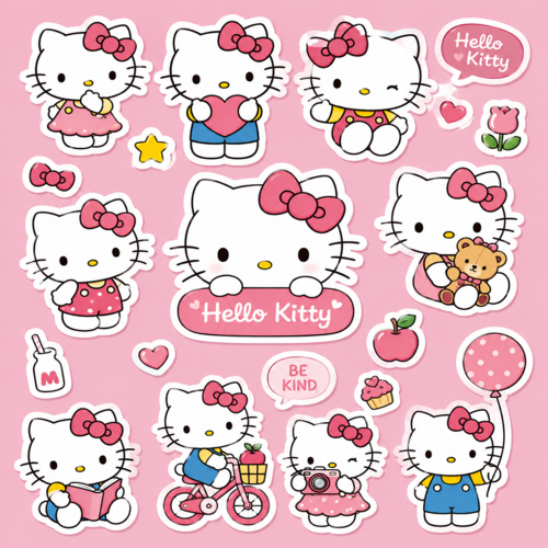 Sticker hello kitty