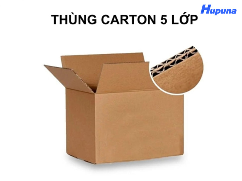 Ứng dụng thực tế của thùng carton 5 lớp sóng BC