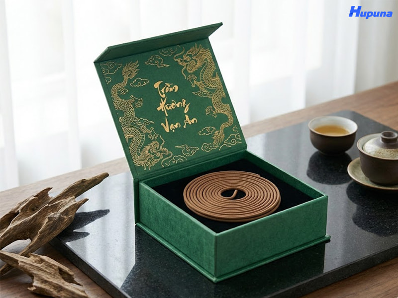 Các mẫu hộp giấy đựng nhang do Hupuna thực hiện ảnh 3