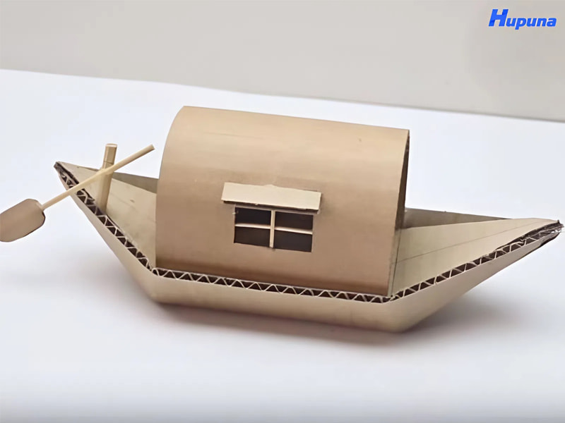 Các mẫu thuyền bằng bìa carton ảnh 1