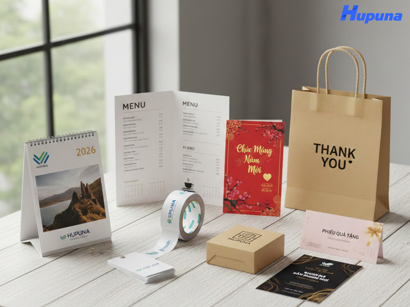 Các sản phẩm in nhanh theo yêu cầu phổ biến hiện nay