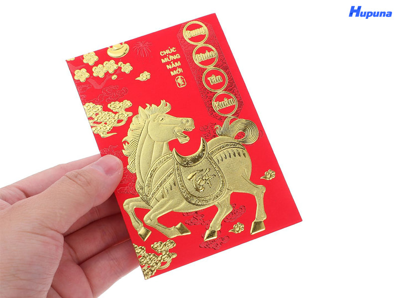 Công nghệ in ấn và kỹ thuật gia công bao lì xì tết Bính Ngọ