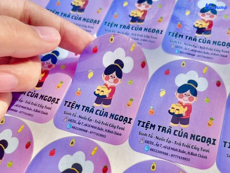 Công nghệ in và gia công tem nhãn mác decal phổ biến