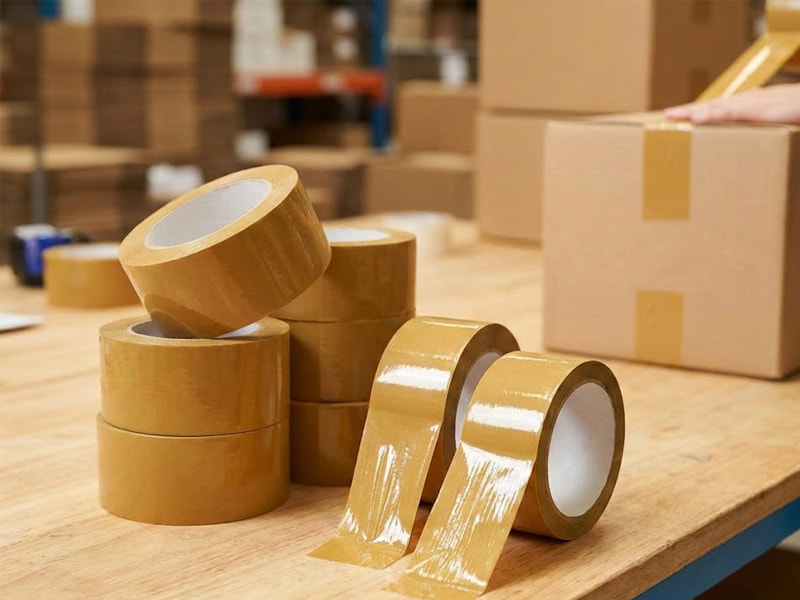 Đặc điểm của băng dính vàng đục