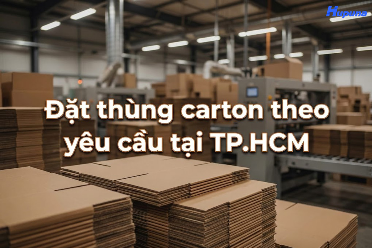 Đặt thùng carton theo yêu cầu tại TP.HCM