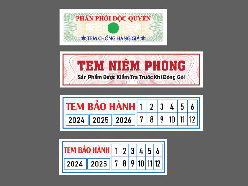 Dịch vụ in tem