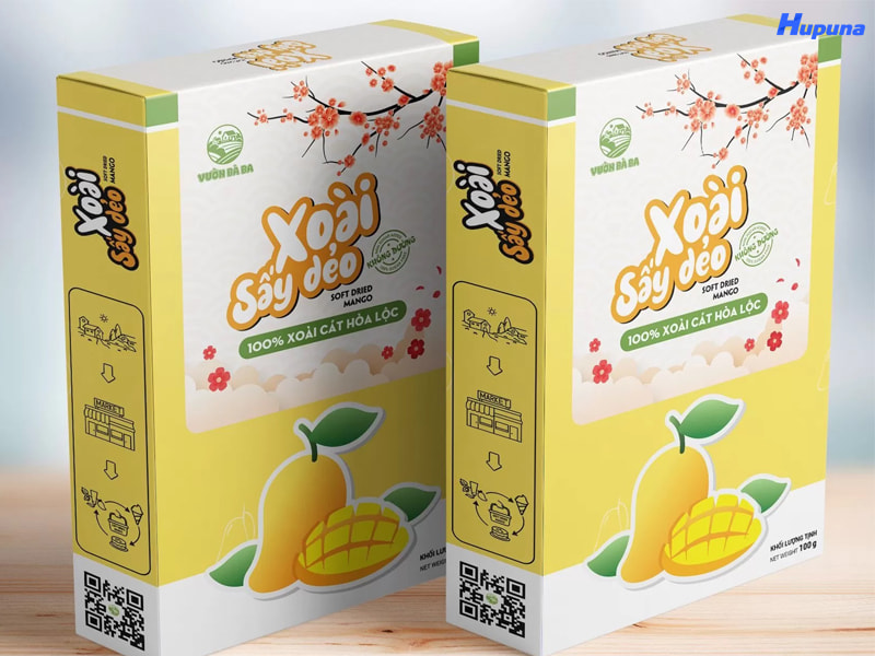 Doanh nghiệp nên in hộp giấy đựng trái cây sấy
