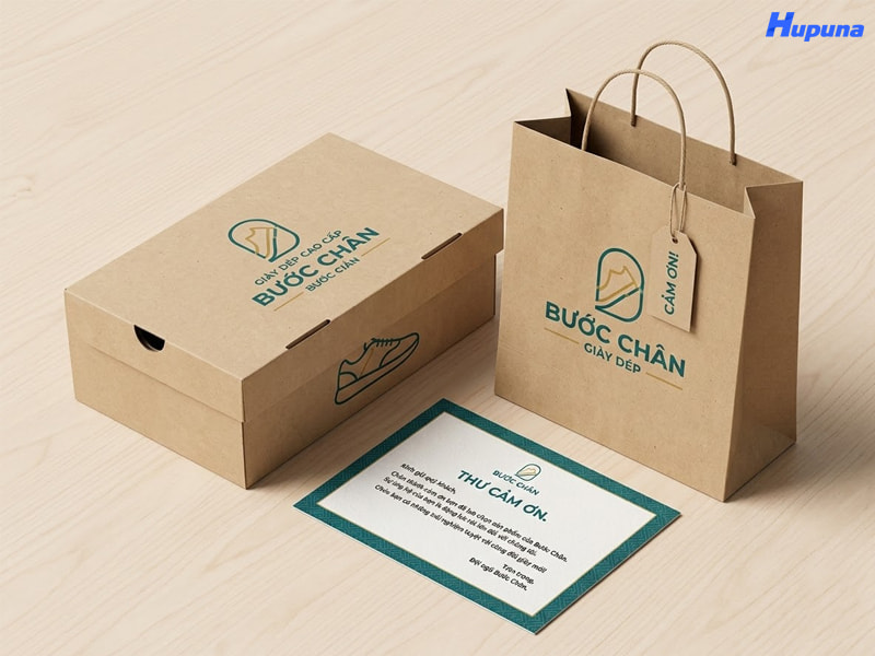 Giải pháp bao bì giày dép đồng bộ thương hiệu