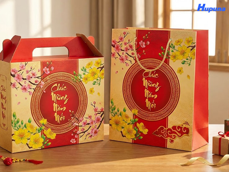 Gợi ý chọn combo hộp và túi quà Tết theo nhu cầu sử dụng