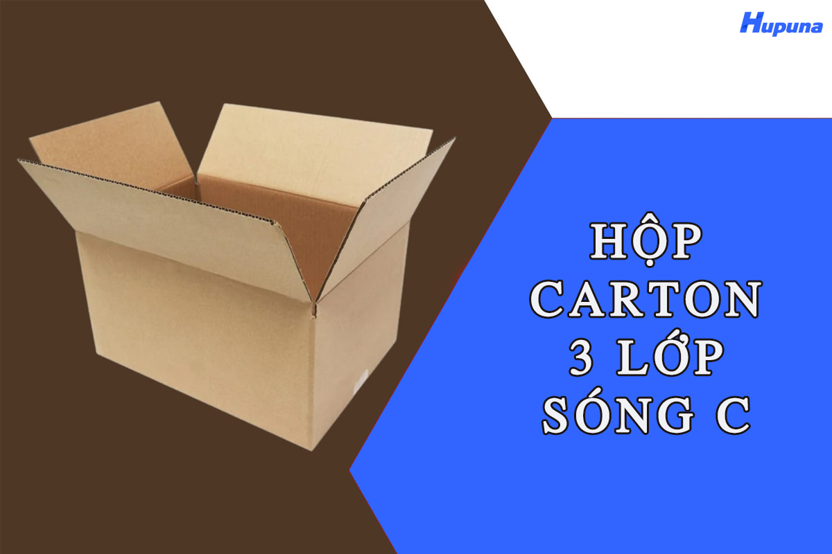 Hộp carton 3 lớp sóng C