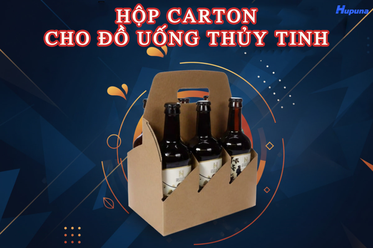 Hộp carton cho đồ uống thủy tinh