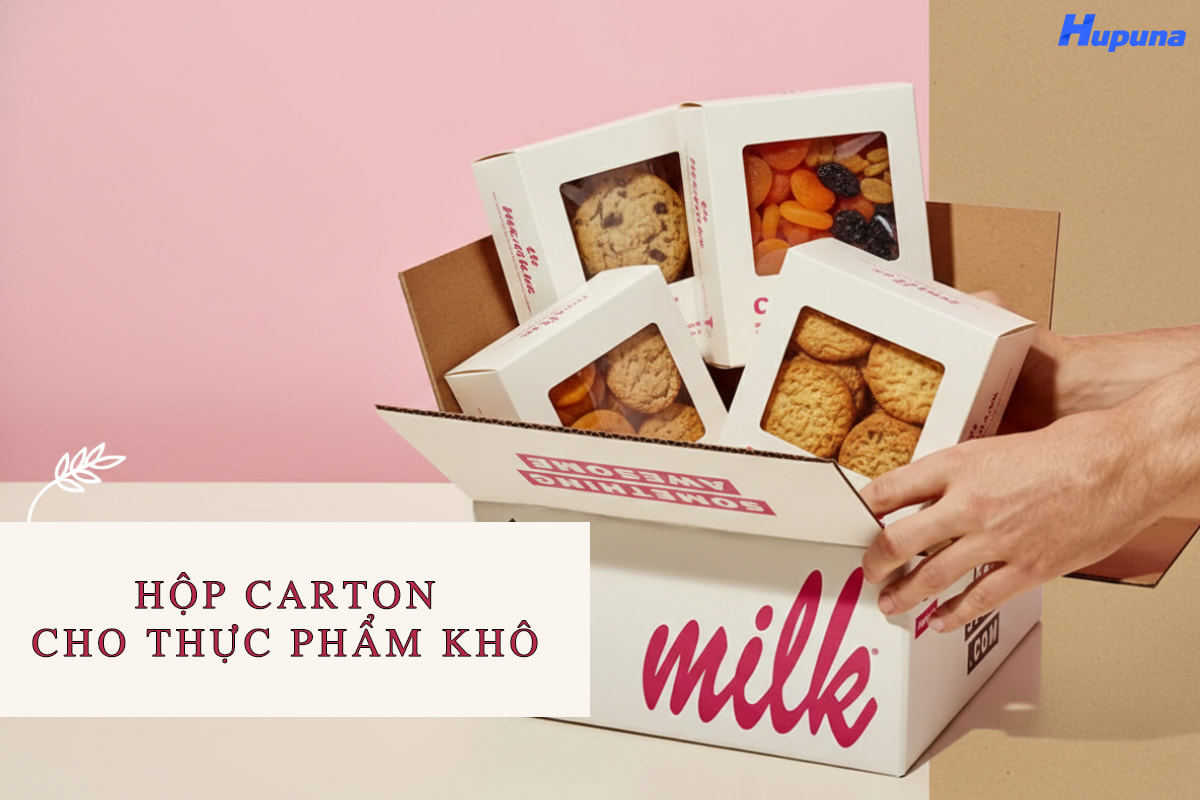 Hộp carton cho thực phẩm khô