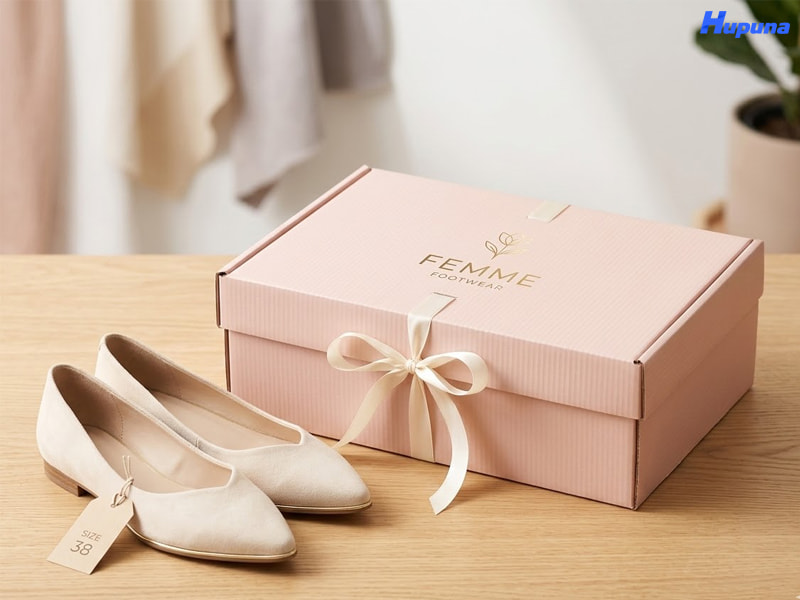 Hộp carton đóng gói giày búp bê