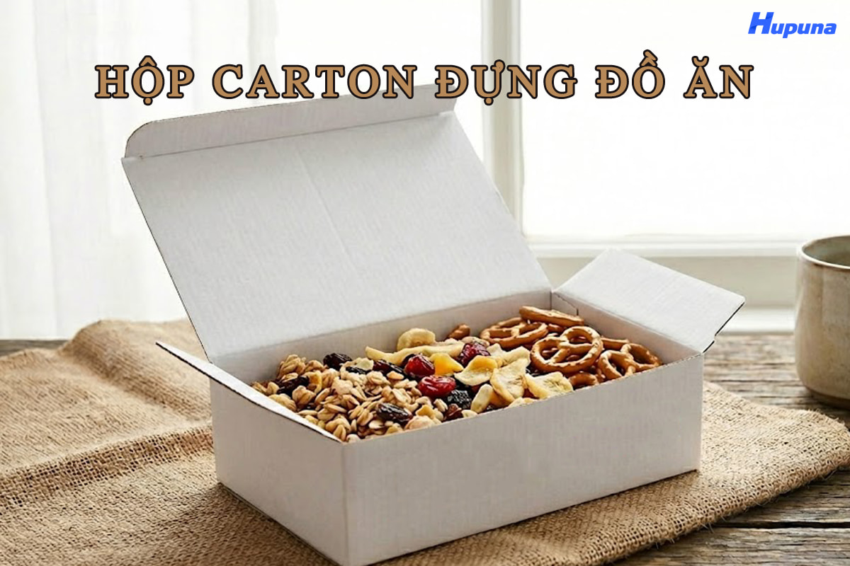 Hộp carton đựng đồ ăn