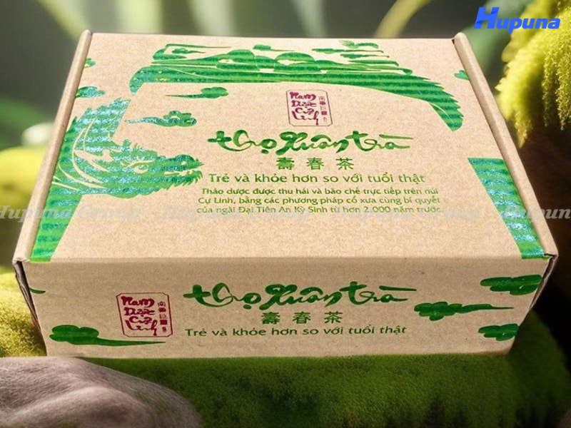 Hộp giấy Thọ Xuân Trà do Hupuna sản xuất